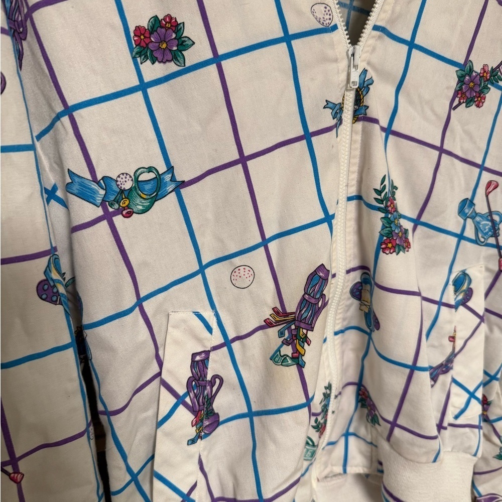 1980s Koret Golf Bomber Jacket - Picture 2 of 8